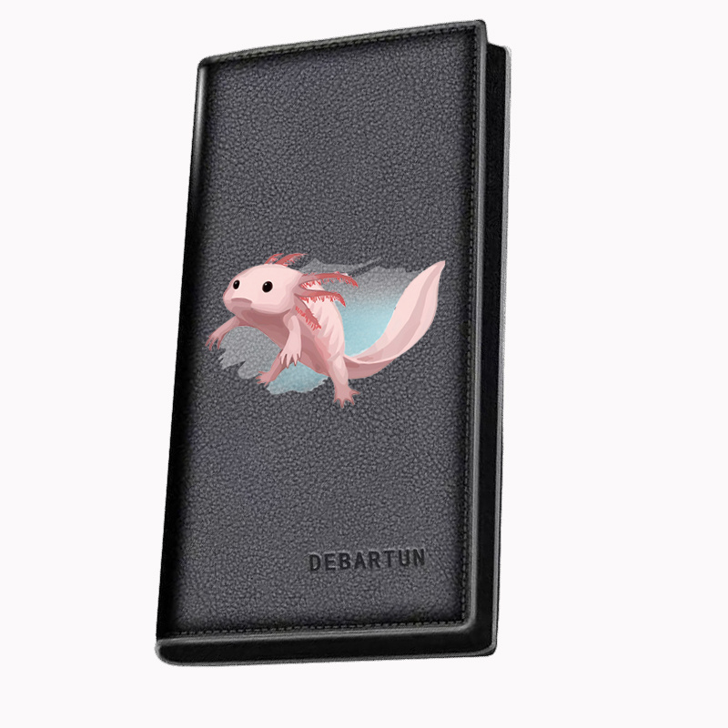 Interior Design Illustrated - الوردي axolotl برمائية التوضيح المياه الرجال