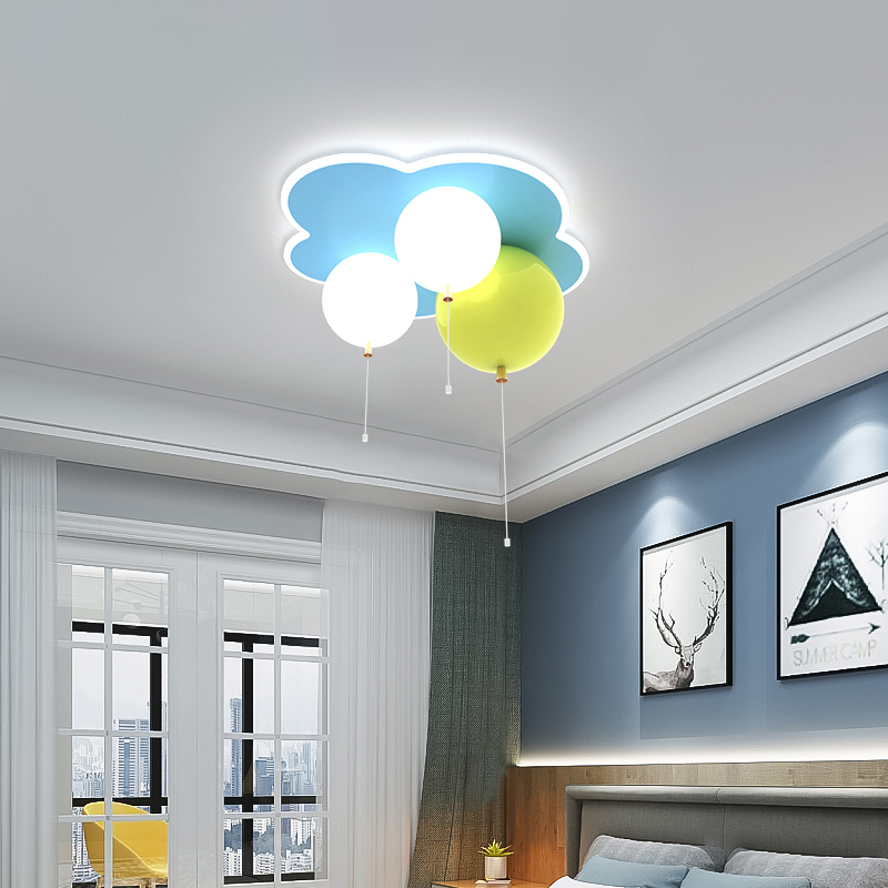 Interior Design Remote - مصباح سقف بالون ممتع للأطفال، مصباح