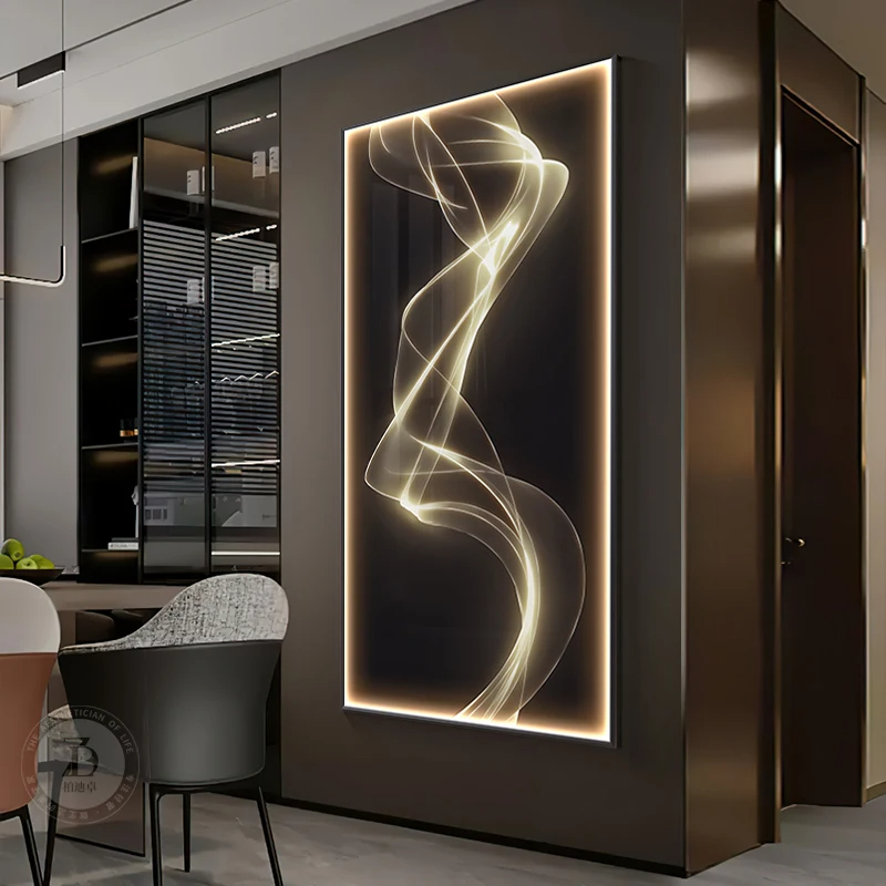 Interior Design Remote - مصباح حائط حديث LED ، مصمم