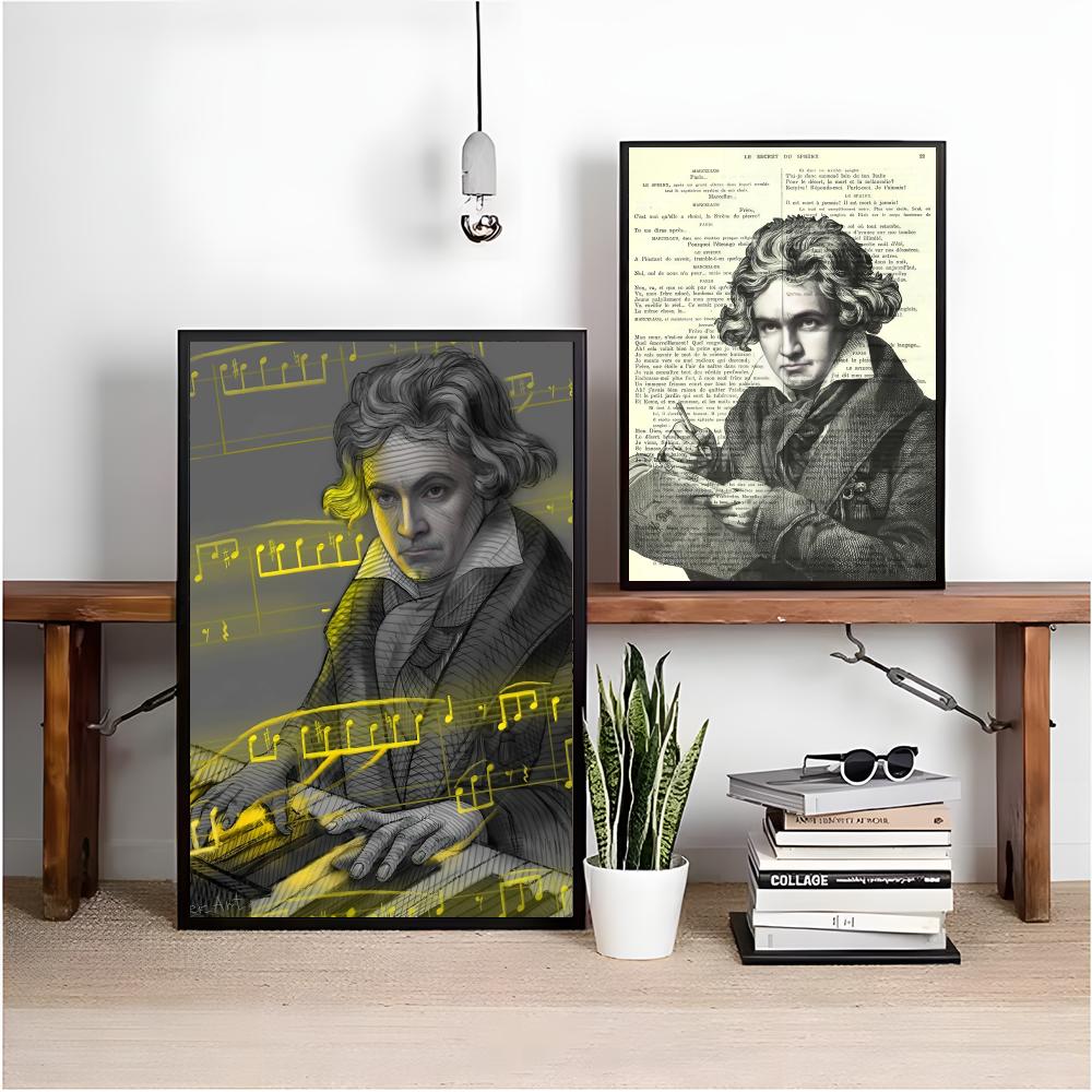 ملصق M-Mozart للموسيقى الكلاسي - مراجعة Interior Design Ideas وسعره