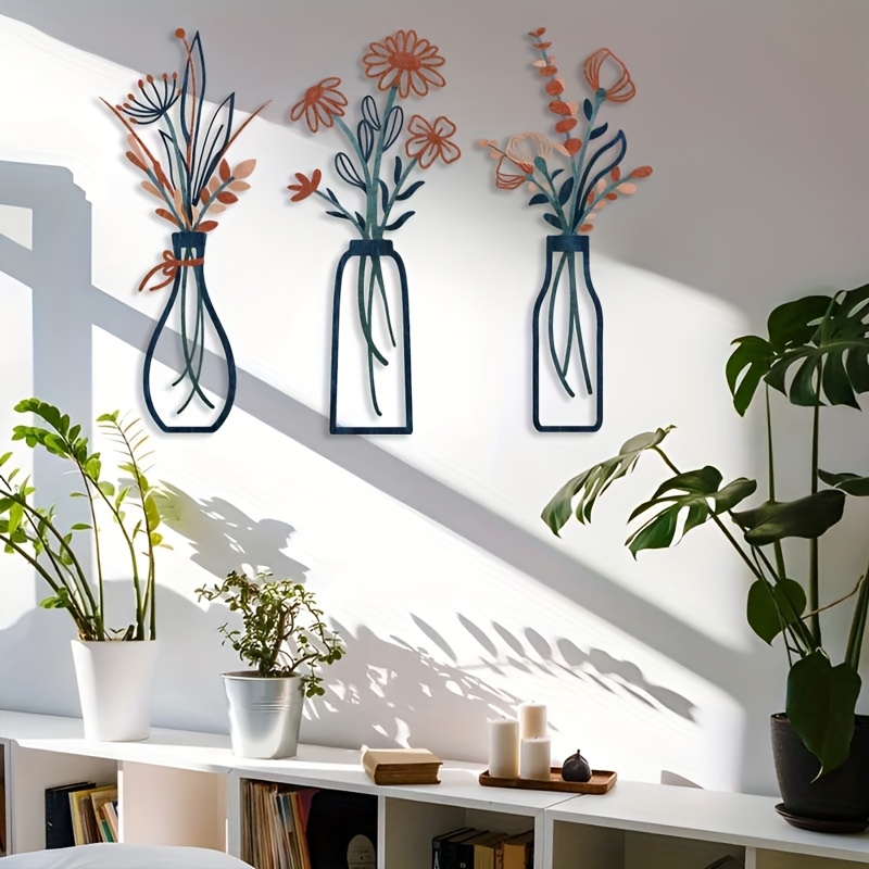 3 منحوتات جدارية كبيرة بتصميم  - مراجعة Interior Design Modern وسعره