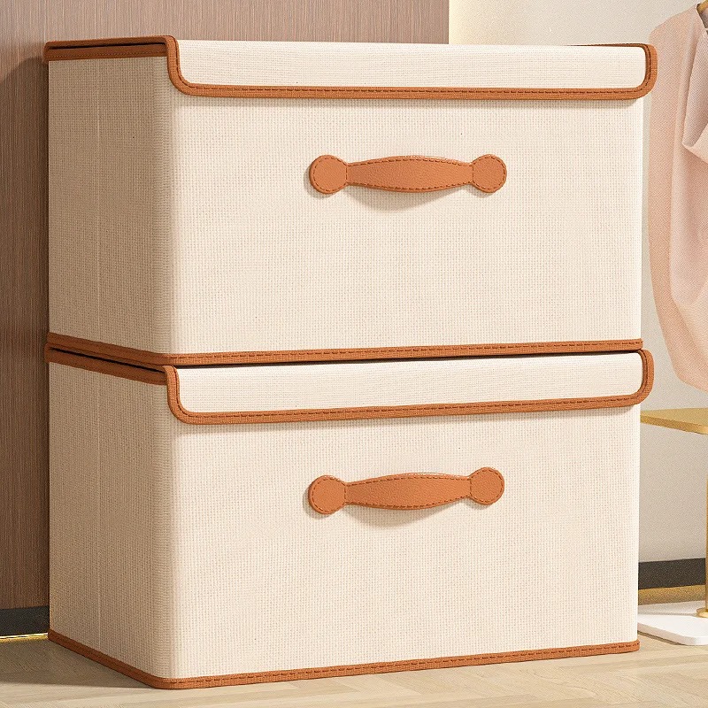 صندوق تخزين ملابس مع غطاء للاس - مراجعة Woven Basket Set وسعره