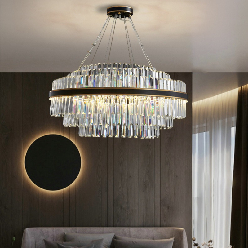مصابيح معلقة كريستالية LED بأس - مراجعة Interior Design Remote وسعره