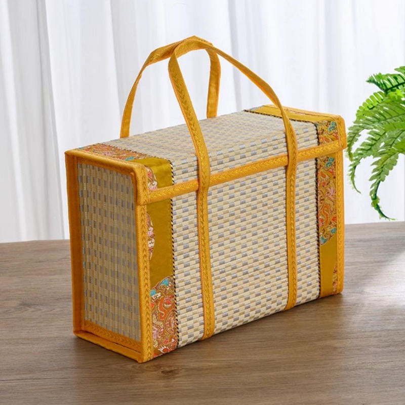 أكياس تخزين قابلة للطي صديقة ل - مراجعة Woven Basket Set وسعره