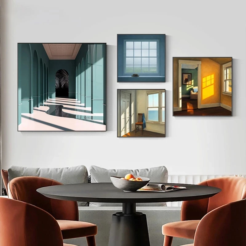 الشمال نافذة خارج المشهد قماش  - مراجعة Interior Design Apartment وسعره