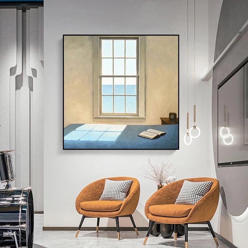 الشمال نافذة خارج المشهد قماش  - مراجعة Interior Design Apartment وسعره
