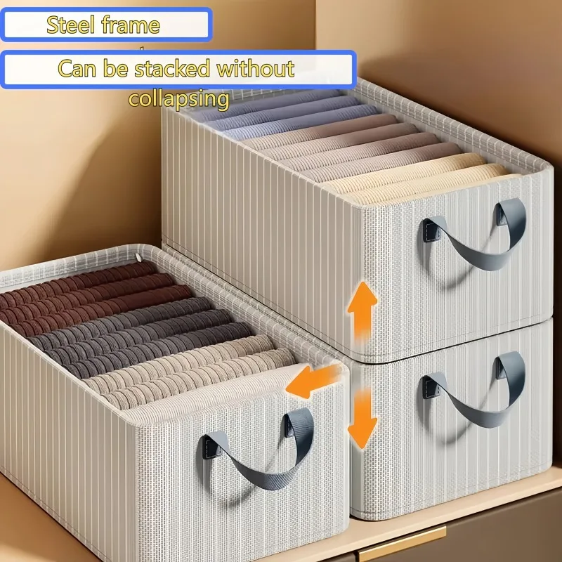 صندوق تخزين ملابس من القماش، ص - مراجعة Woven Basket Set وسعره
