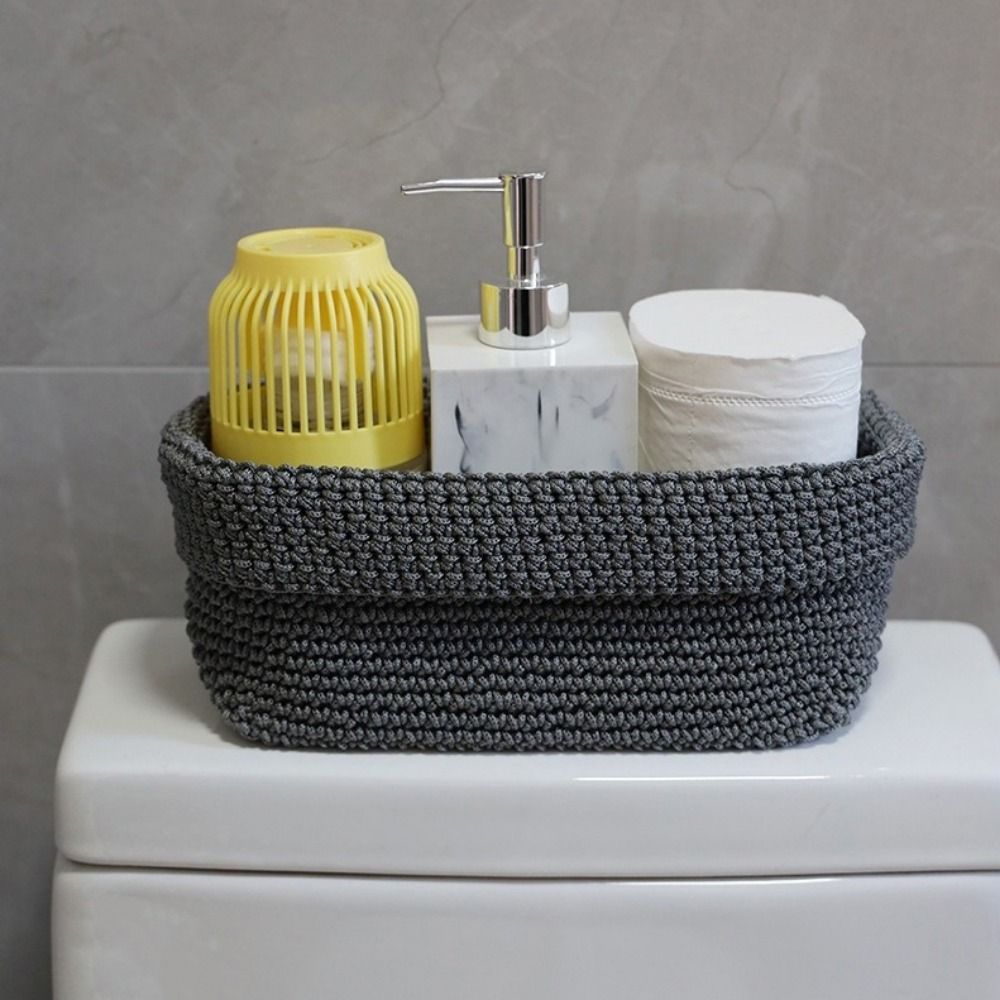سلة تخزين مستطيلة منسوجة يدويً - مراجعة Woven Basket Set وسعره