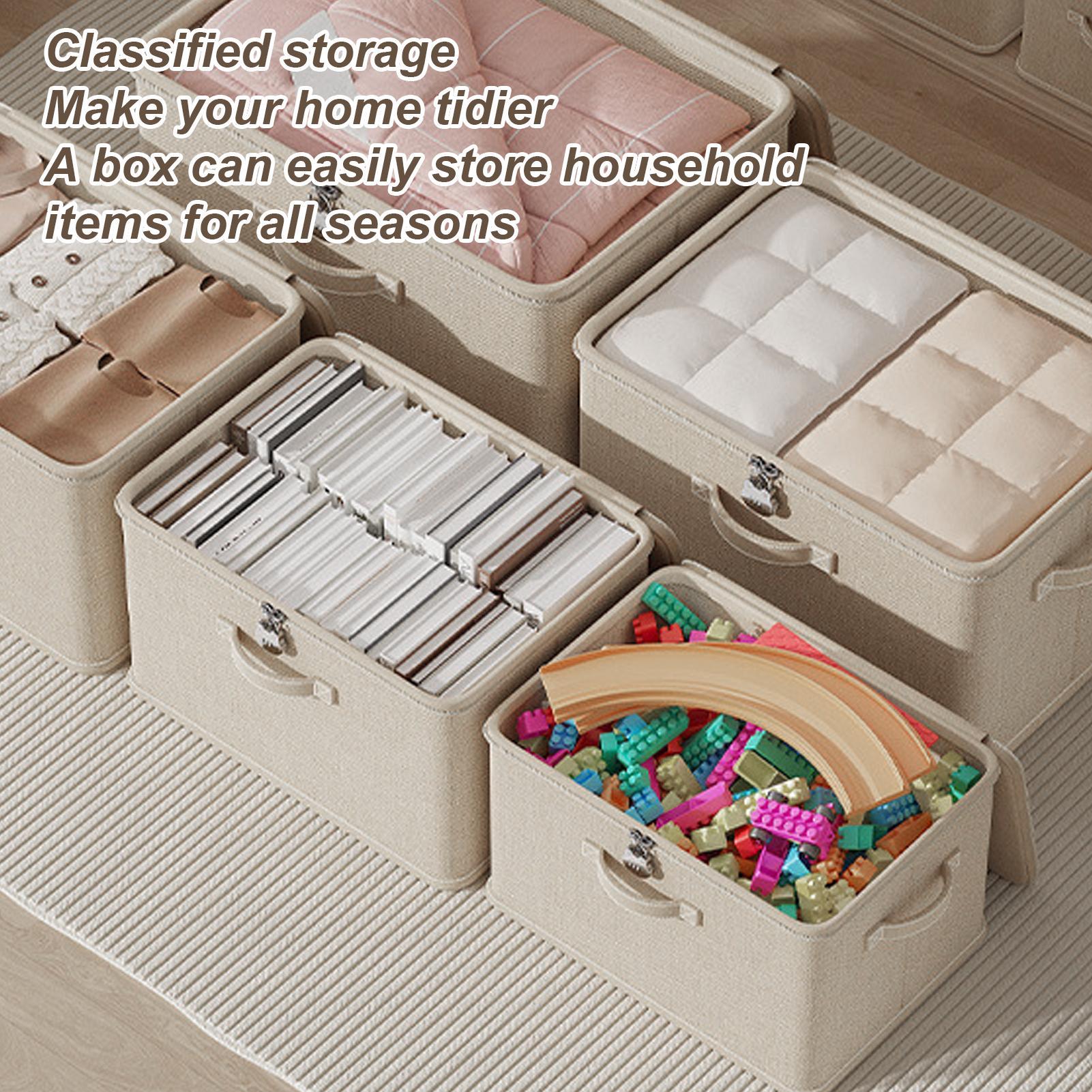 صندوق تخزين قابل للقفل مع مقبض - مراجعة Woven Basket Set وسعره