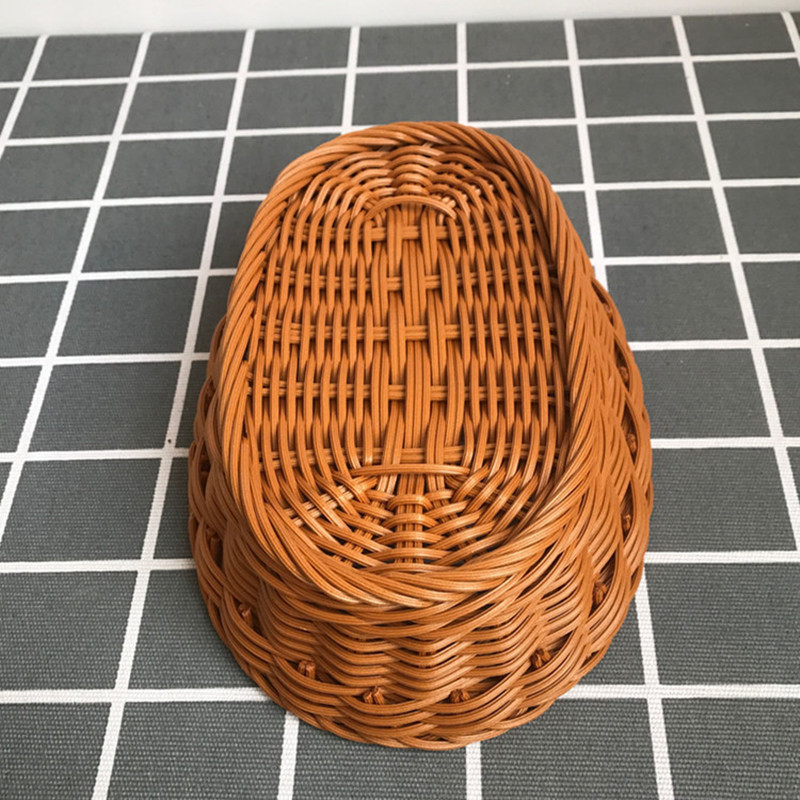 البيضاوي الروطان المنسوجة تخزي - مراجعة Woven Basket Set وسعره