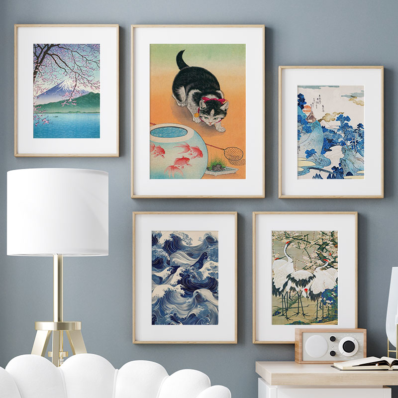 اليابانية Katsushika Hokusai ح - مراجعة Interior Design Modern وسعره