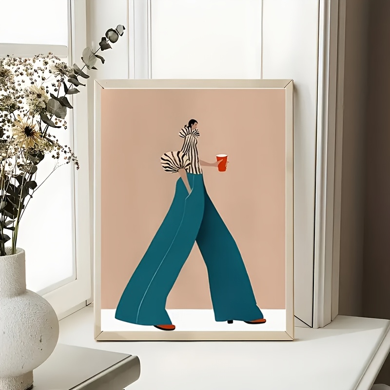 المألوف السراويل الزرقاء امرأة - مراجعة Interior Design Modern وسعره